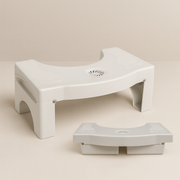 STEP RELAX — FOLDING TOILET STOOL WITH AROMA BOX - Luxeart
