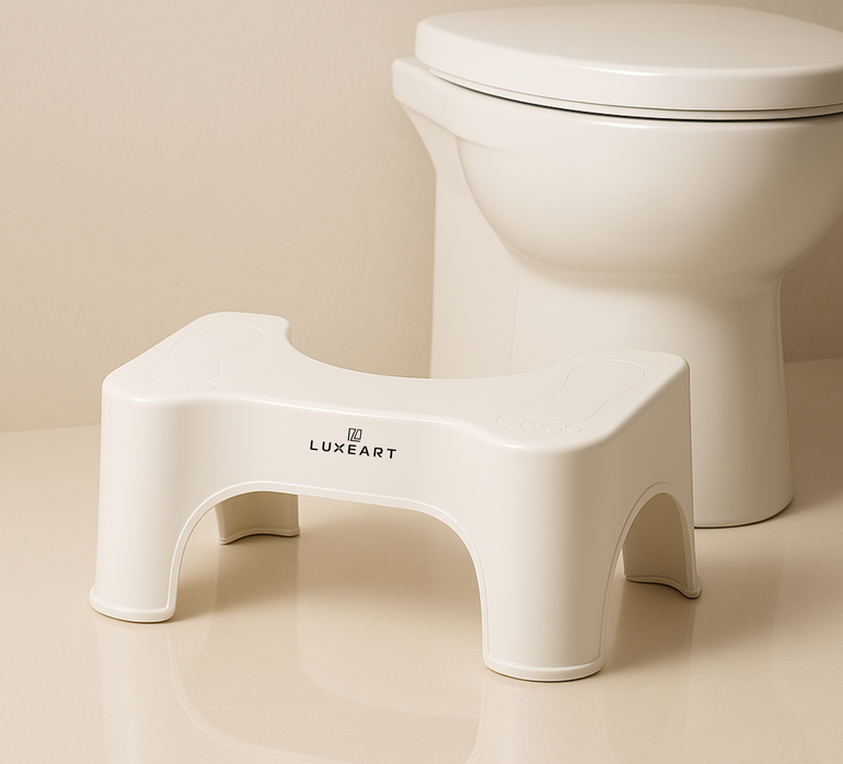 STEP BASIC — NON-SLIP TOILET STOOL - Luxeart