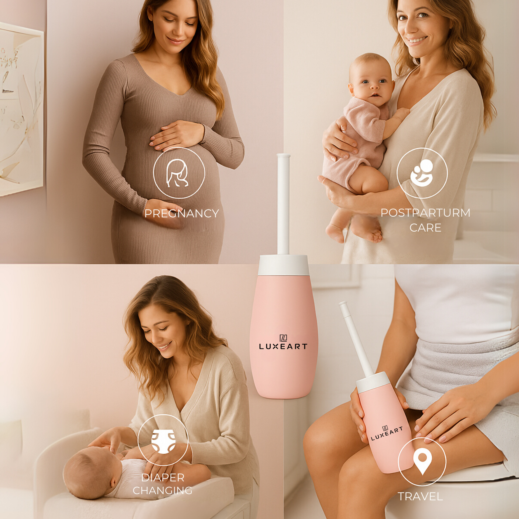 MOBILE SPA – PORTABLE BIDET FOR ON-THE-GO COMFORT - Luxeart