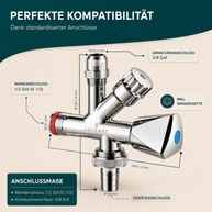 COMBINATION ANGLE VALVE
