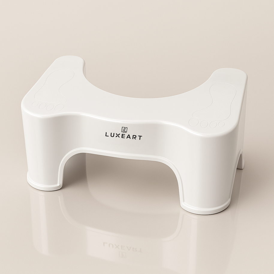 STEP BASIC — NON-SLIP TOILET STOOL - Luxeart