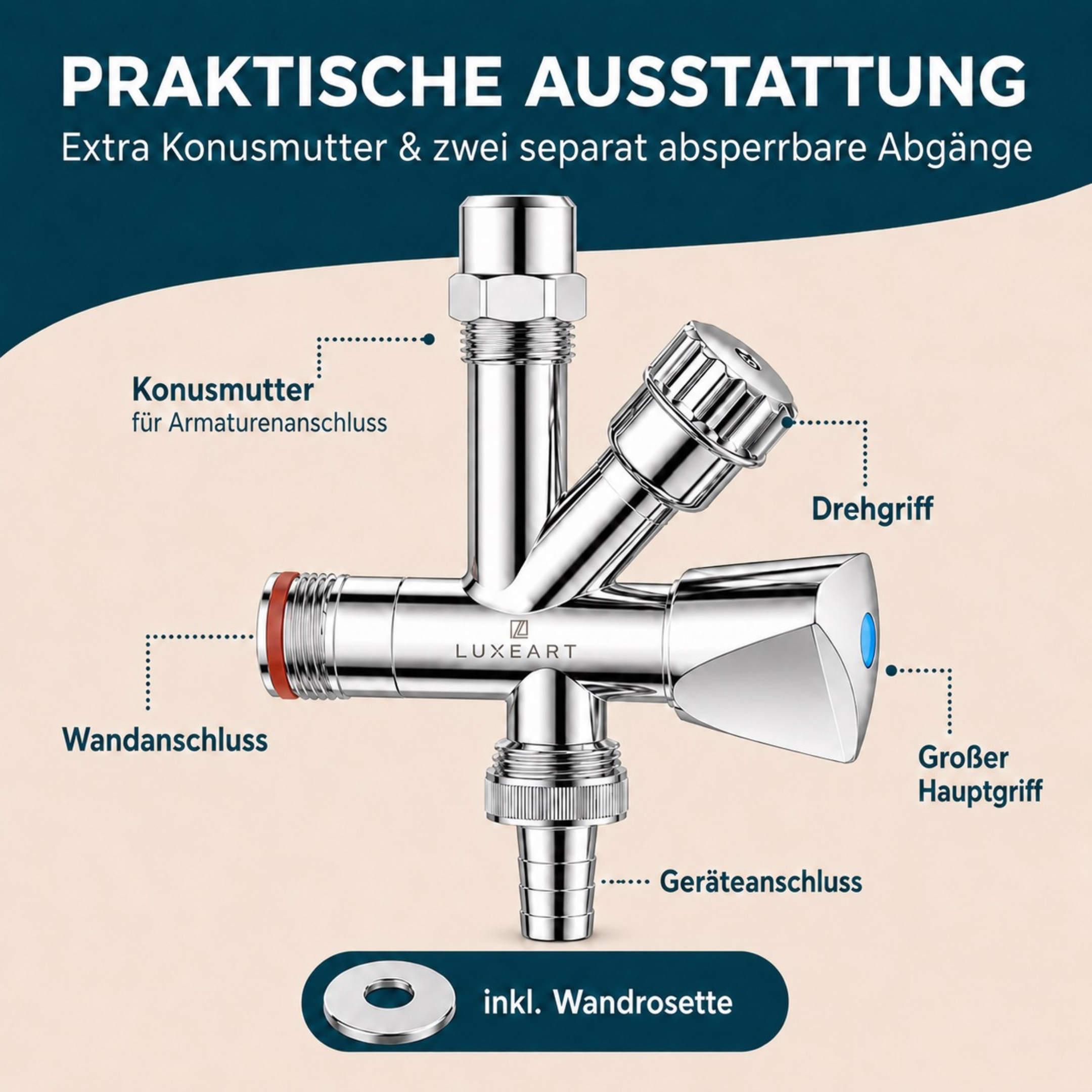 COMBINATION ANGLE VALVE