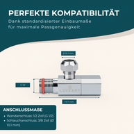 DESIGN ANGLE VALVE - Luxeart