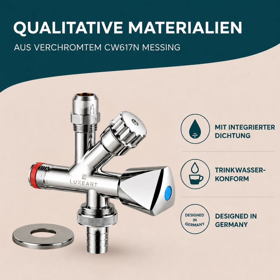COMBINATION ANGLE VALVE