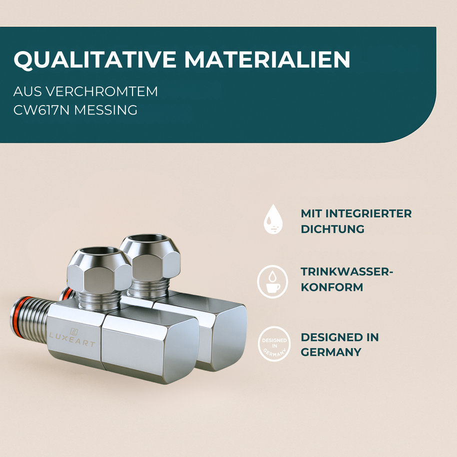 DESIGN ANGLE VALVE - Luxeart