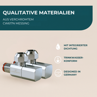 DESIGN ANGLE VALVE - Luxeart