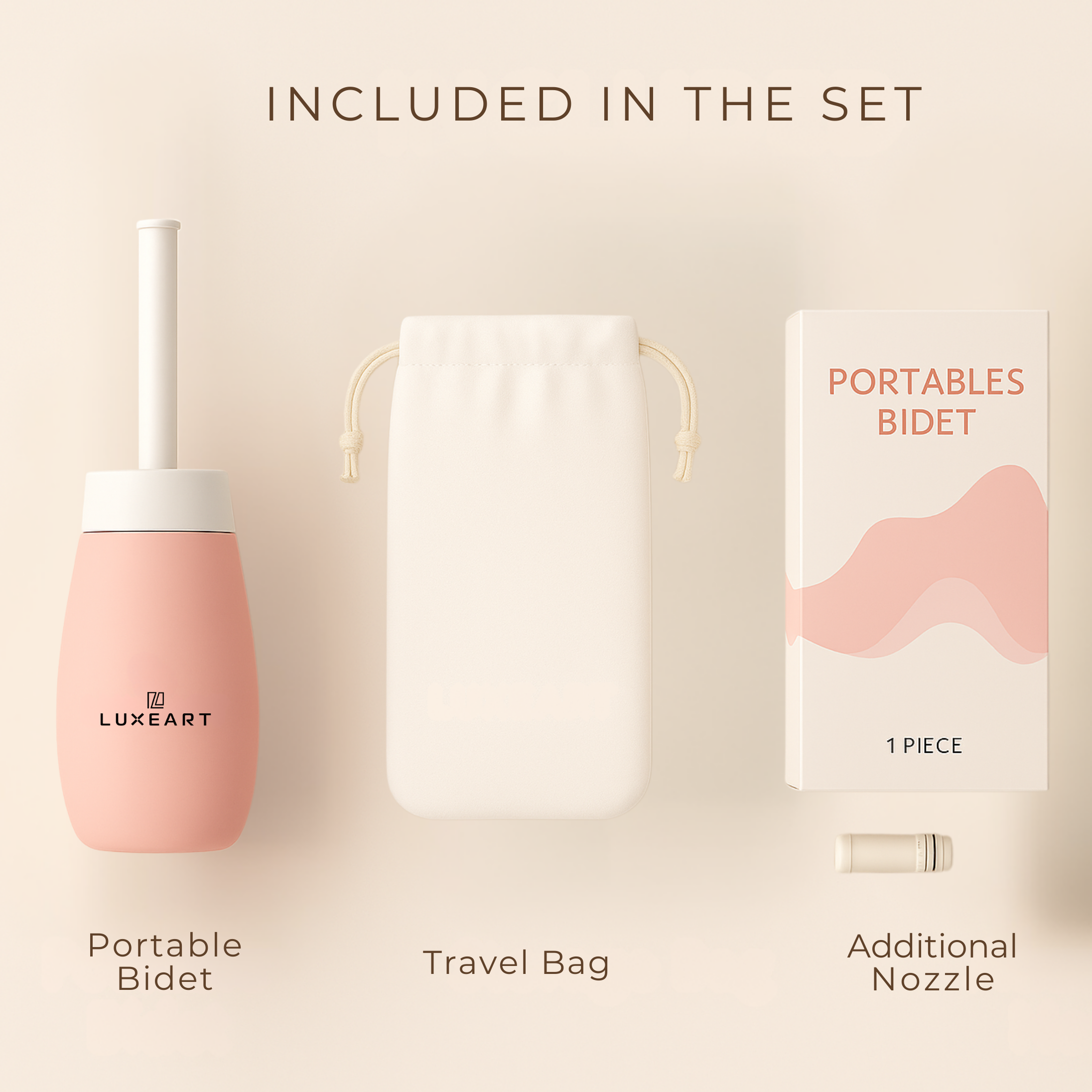 MOBILE SPA – PORTABLE BIDET FOR ON-THE-GO COMFORT - Luxeart