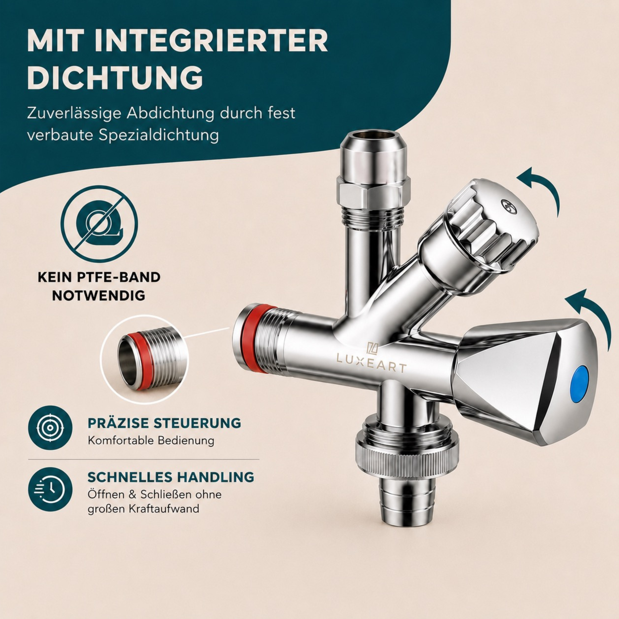 COMBINATION ANGLE VALVE