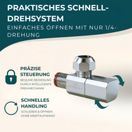 DESIGN ANGLE VALVE - Luxeart