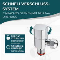 DESIGN ANGLE VALVE - Luxeart