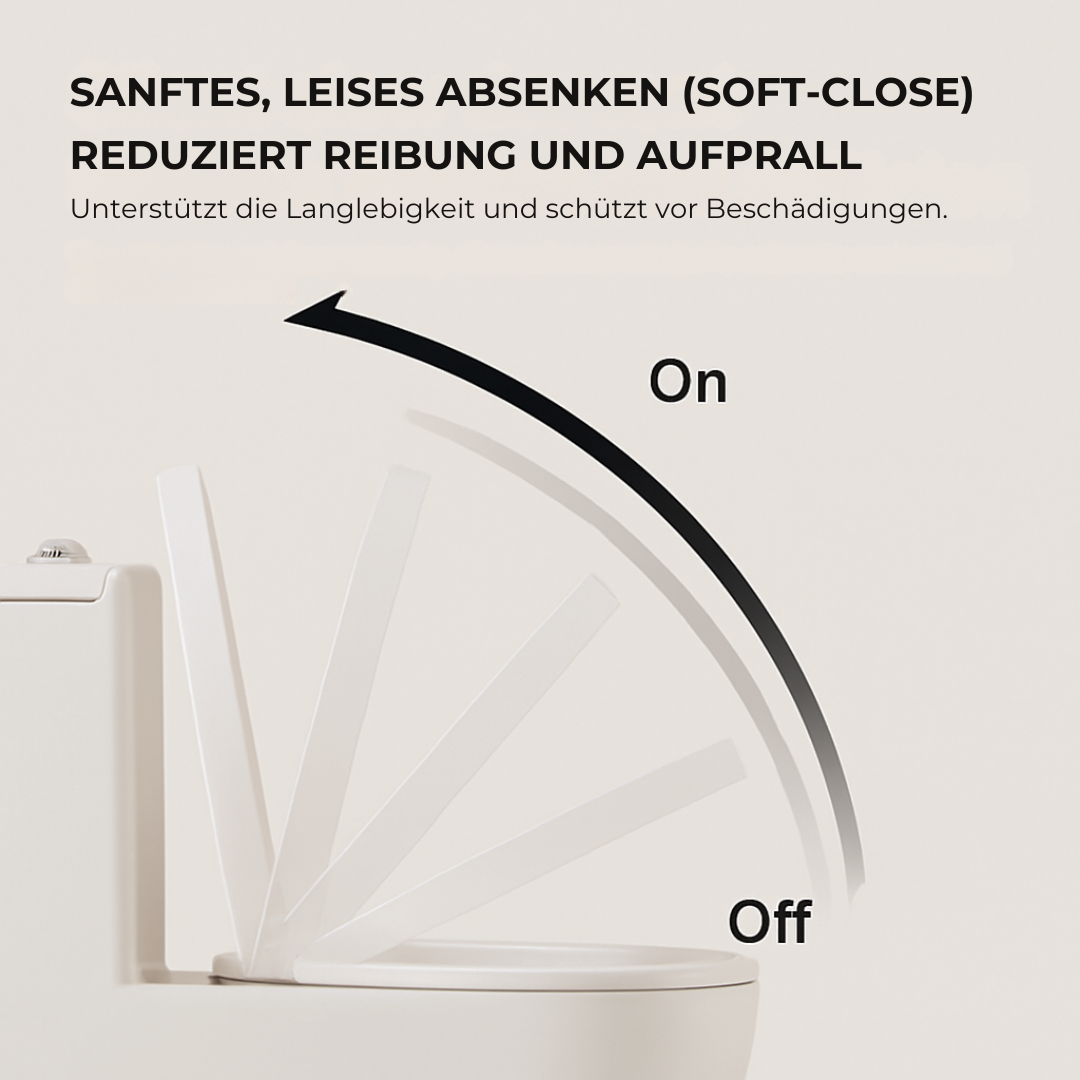 CLEANFORM – O-FORM TOILET SEAT - Luxeart