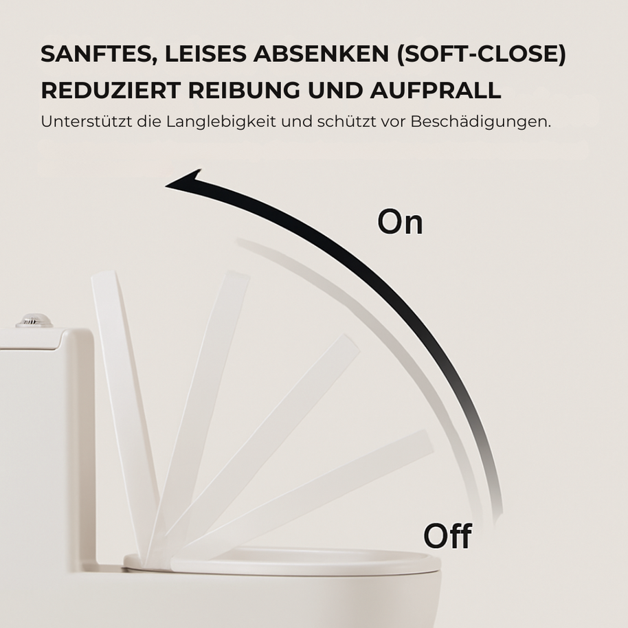 CLEANFORM – O-FORM TOILET SEAT - Luxeart