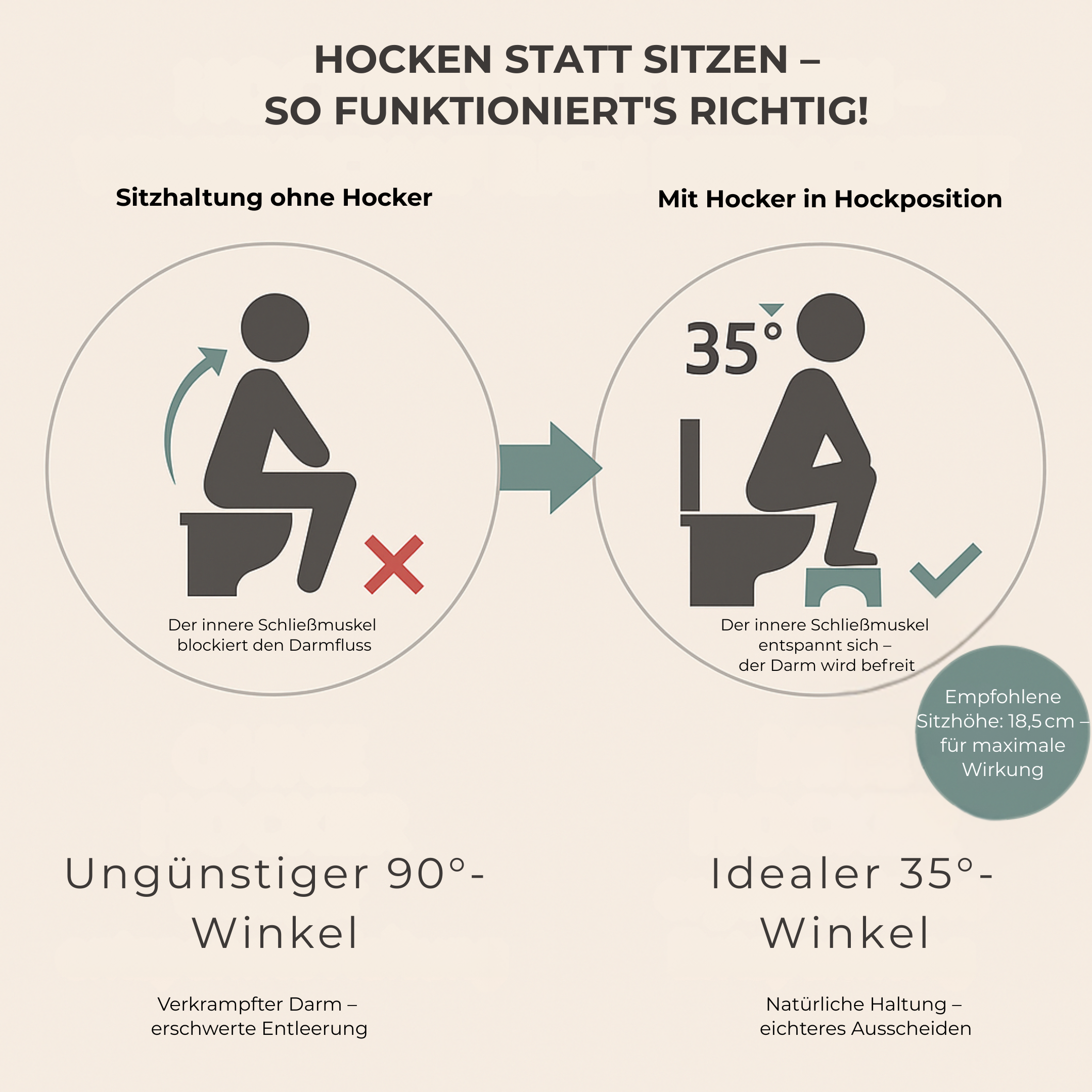 STEP SMART – NON-SLIP TOILET STOOL WITH PHONE SLOT - Luxeart