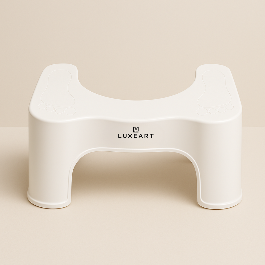 STEP BASIC — NON-SLIP TOILET STOOL - Luxeart