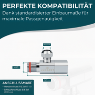 DESIGN ANGLE VALVE - Luxeart
