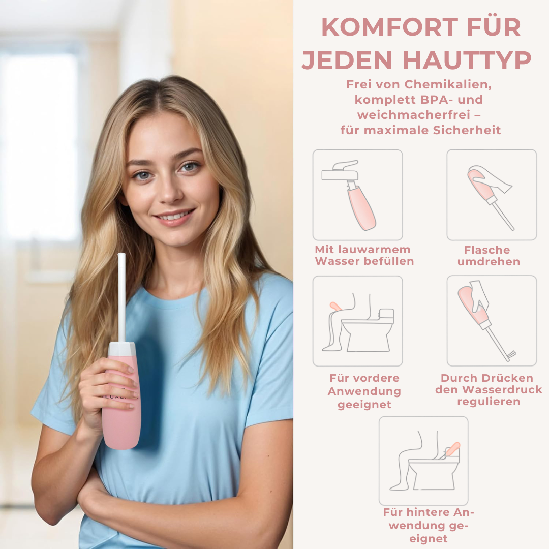 MOBILE SPA – PORTABLE BIDET FOR ON-THE-GO COMFORT