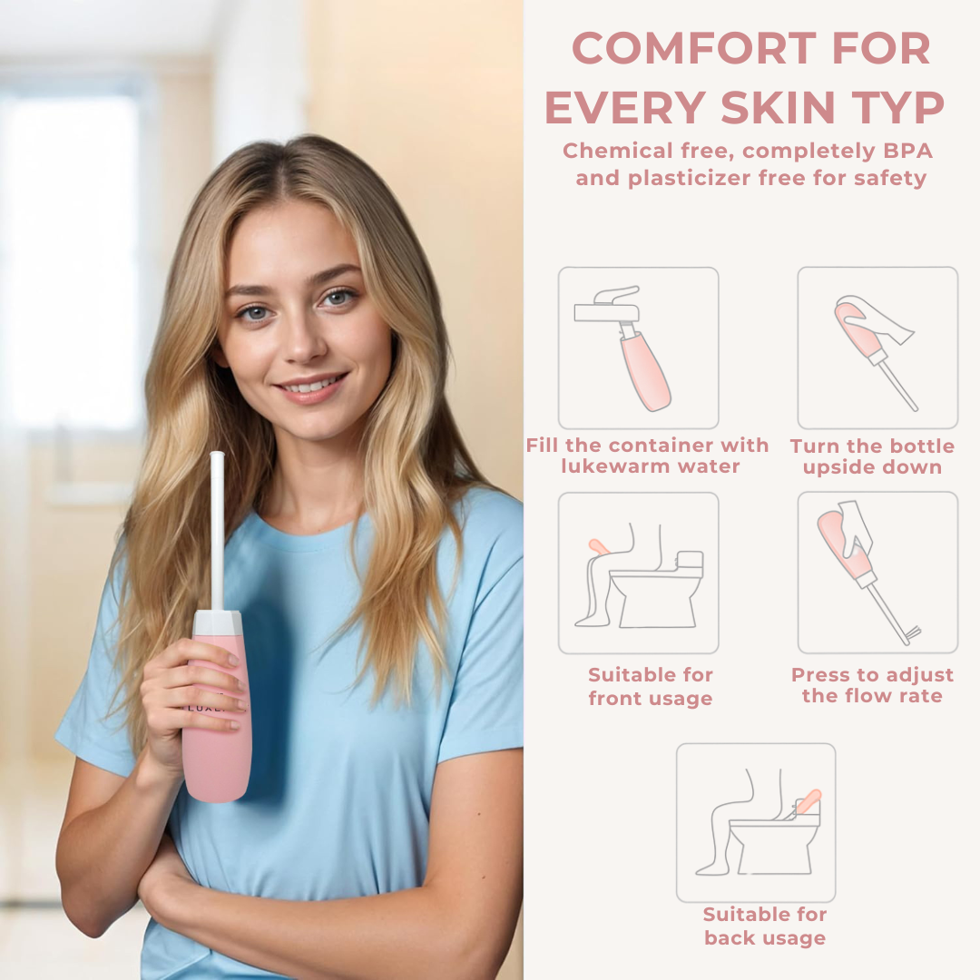 MOBILE SPA – PORTABLE BIDET FOR ON-THE-GO COMFORT - Luxeart