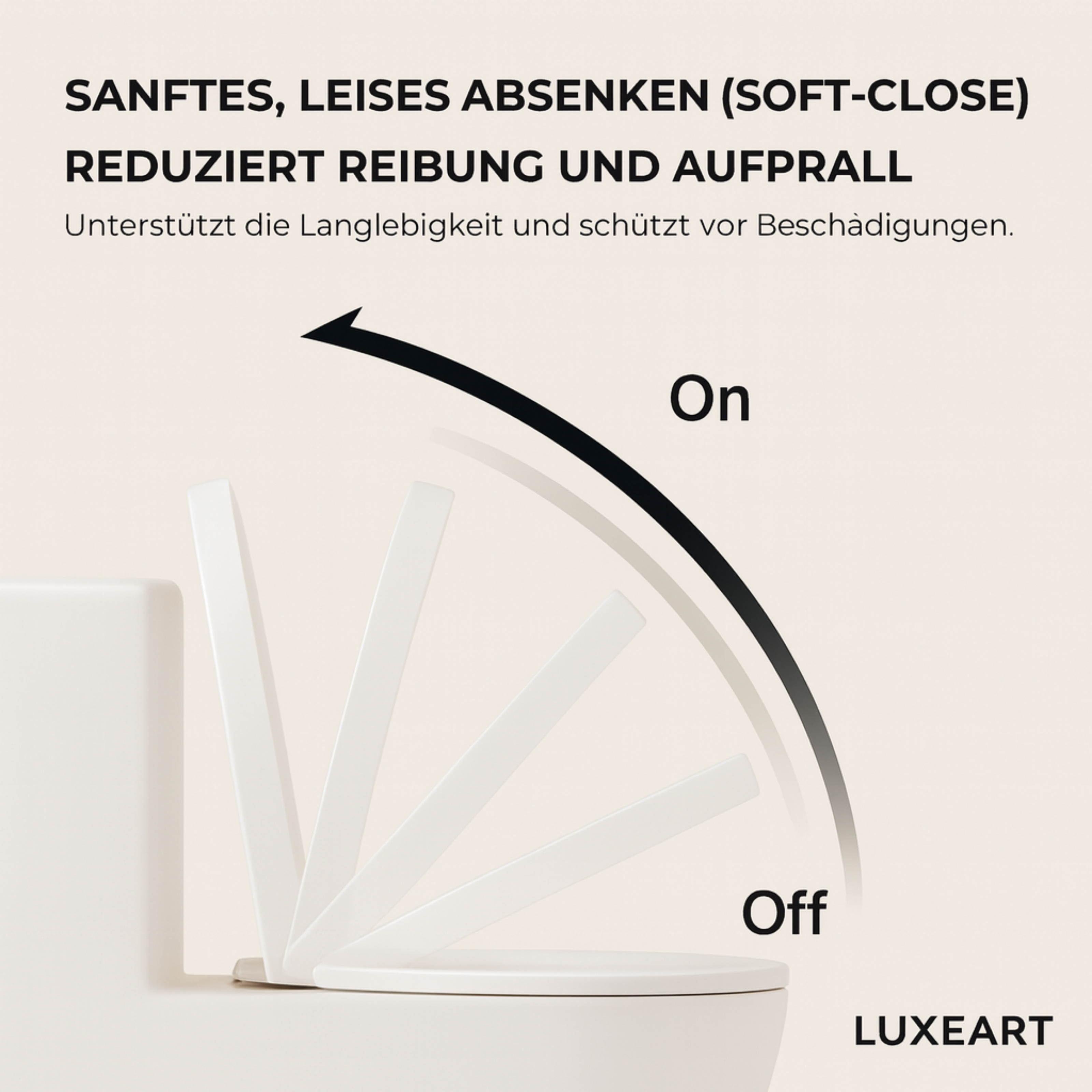CLEANFORM – D-FORM TOILET SEAT - Luxeart