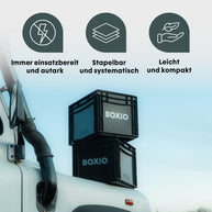 LUXEART X BOXIO SANITARY PLUS  | Mobile bathroom with TENT - Luxeart