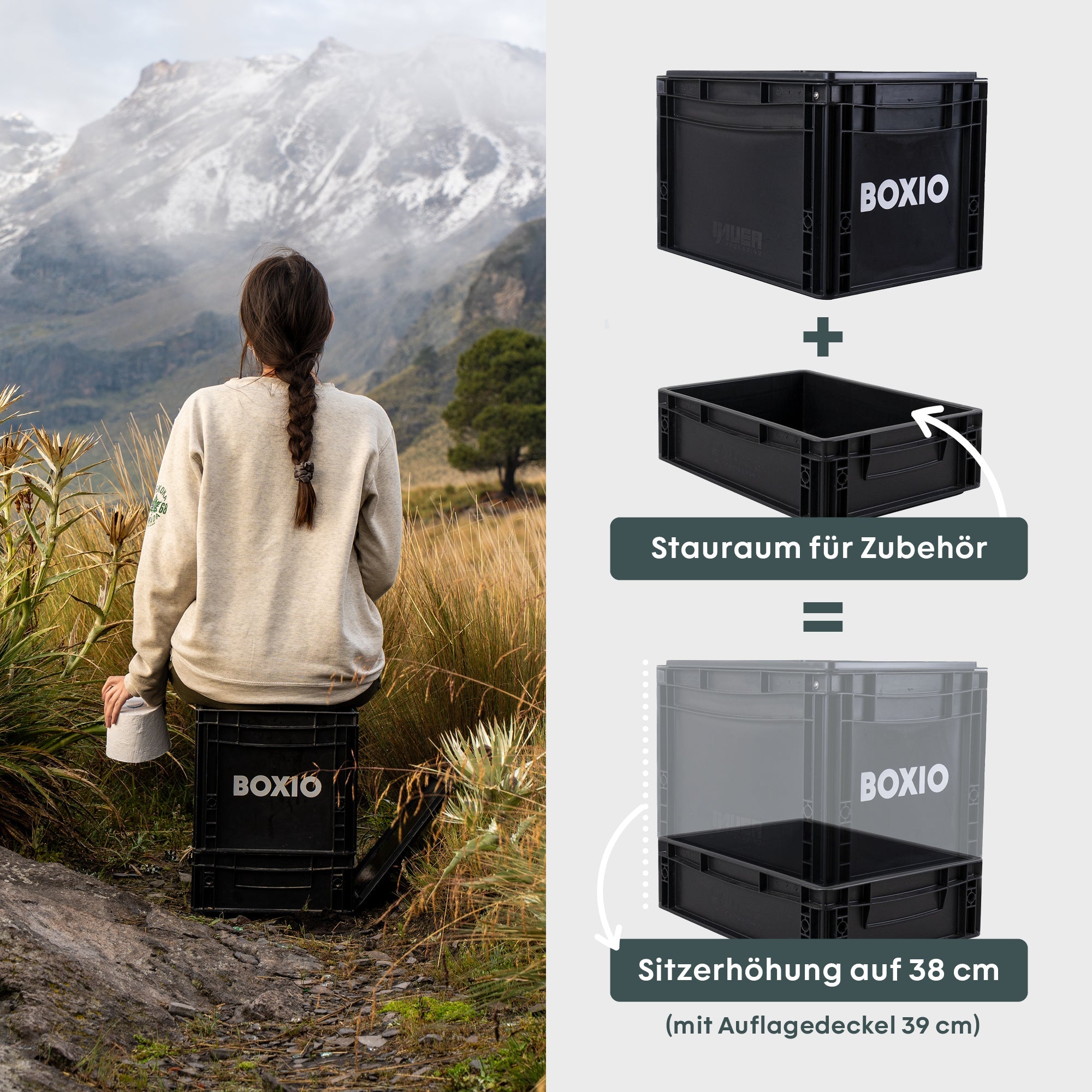 LUXEART X BOXIO SANITARY PLUS  | Mobile bathroom with TENT - Luxeart
