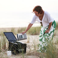 LUXEART X BOXIO SANITARY PLUS  | Mobile bathroom with TENT - Luxeart