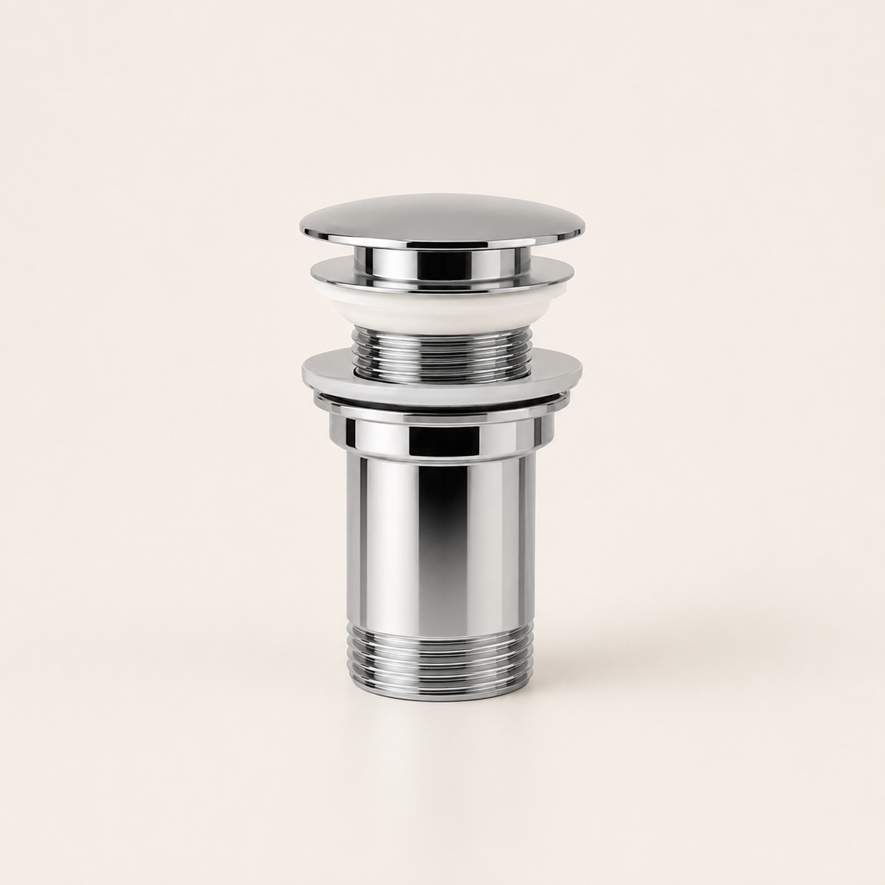 POP-UP DRAIN — WITH & WITHOUT OVERFLOW
