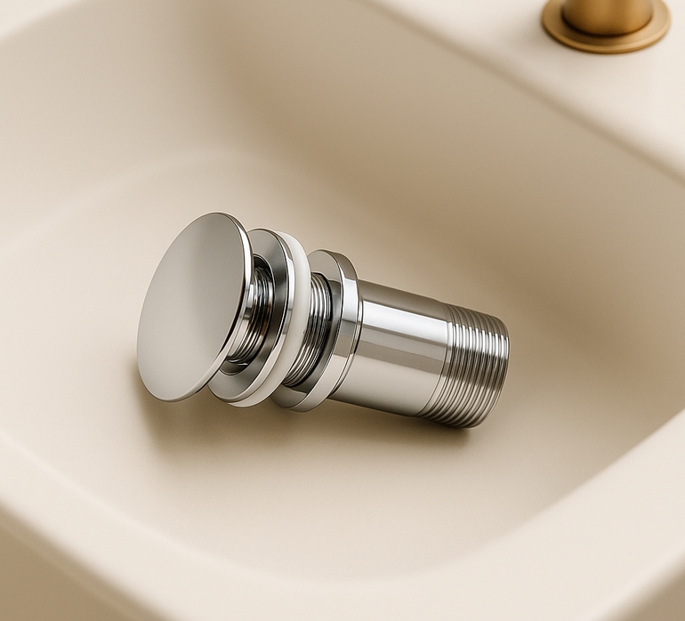 Luxeart Pop-Up Drain — With & Without Overflow - Luxeart