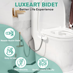 Modern Non Electric Japanese Toilet Bidet Sprayer Attachment - Luxeart