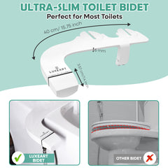 Modern Non Electric Japanese Toilet Bidet Sprayer Attachment - Luxeart